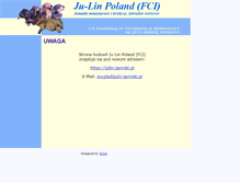 Tablet Screenshot of julin.alpha.pl